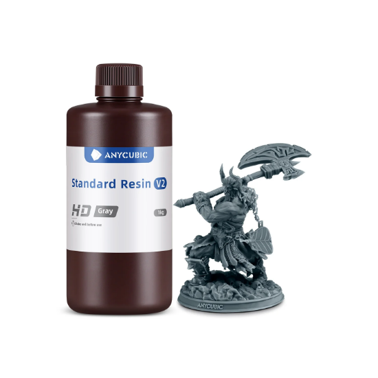 HD Gri ANYCUBIC Standart V2 Reçine resmi