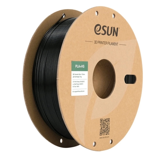 eSUN PLA+ HS Siyah Filament  (Black) resmi