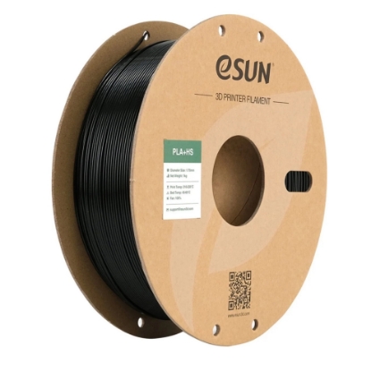 eSUN PLA+ Siyah Filament  (Black) resmi