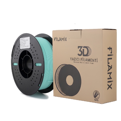 Filamix PLA+ Koyuna Nene Yeşili Filament (Dark Mint Green) resmi