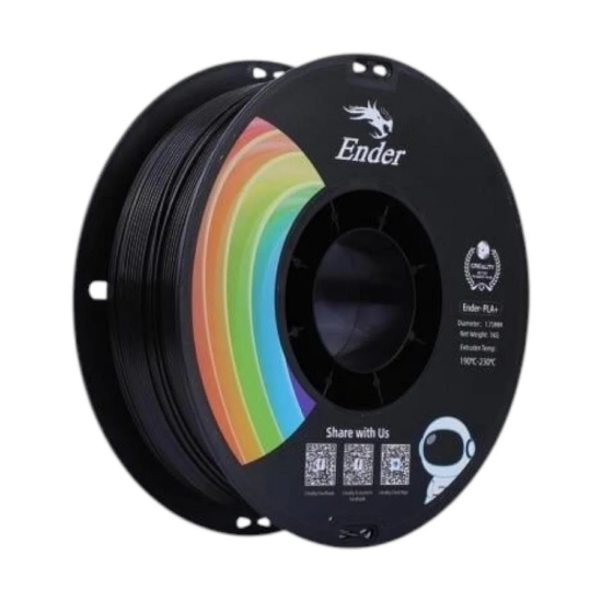 Creality Ender PLA+ Black Filament resmi